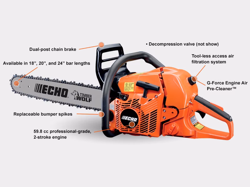 2022 Echo CS-590 Timber Wolf - Image 2