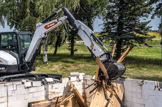 2023 Bobcat Hydraulic Clamp - E60R2, Extendable Arm - Image 3
