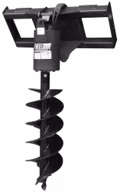 2023 CID Attachments Heavy Duty Skid Steer Auger 2 9/16th” Round - Image 1