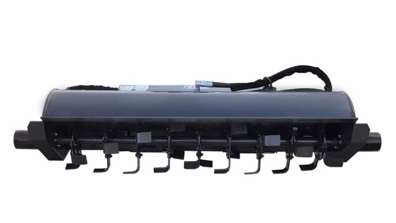 2023 CID Attachments High Flow X-treme Skid Steer Rotary Tiller - Image 1