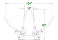2023 CID Attachments X-Treme Skid Steer Hay Bale Squeezer Attachment - Image 2