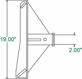 2023 CID Attachments Skid Steer Receiver Hitch - Image 2