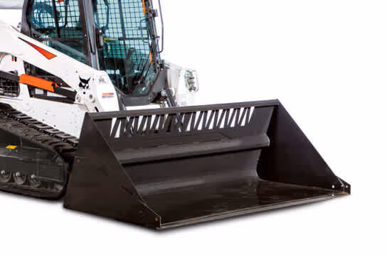2026 Bobcat Light Material Bucket - ISO, 4.0YD, 114", Bolt-On Cutting Edge (Length 58.8 in) - Image 2