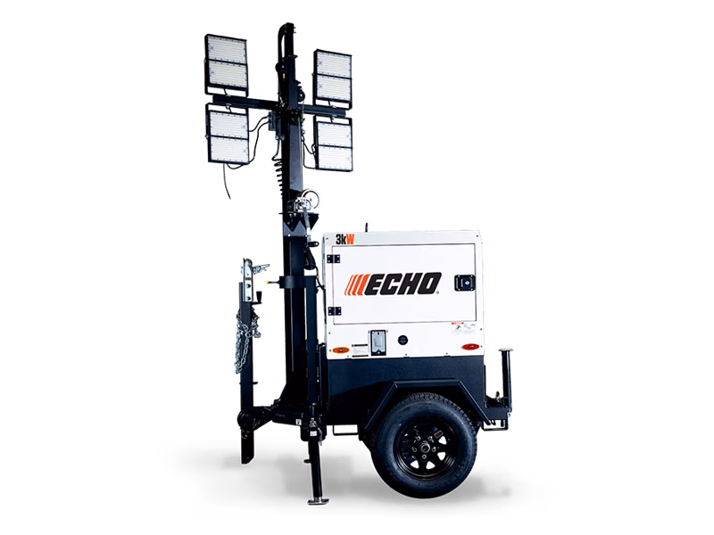 2026 Echo DLT3 - 3kW Mobile Light Tower - Image 1
