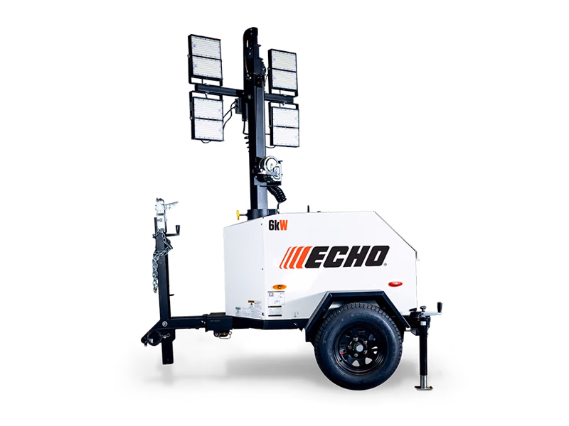 2026 Echo DLT6 - 6kW Mobile Light Tower - Image 1